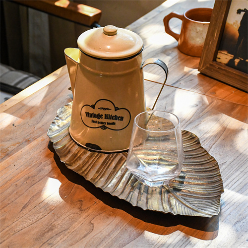 Gold Leaf Platter